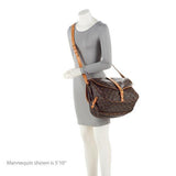 Louis Vuitton Vintage Monogram Canvas Saumur 35 Messenger Bag (SHF-523WYh)