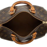 Louis Vuitton Vintage Monogram Canvas Speedy 25 Satchel (SHF-akvPc8)