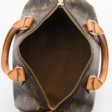 Louis Vuitton Vintage Monogram Canvas Speedy 25 Satchel (SHF-BMdwOf)