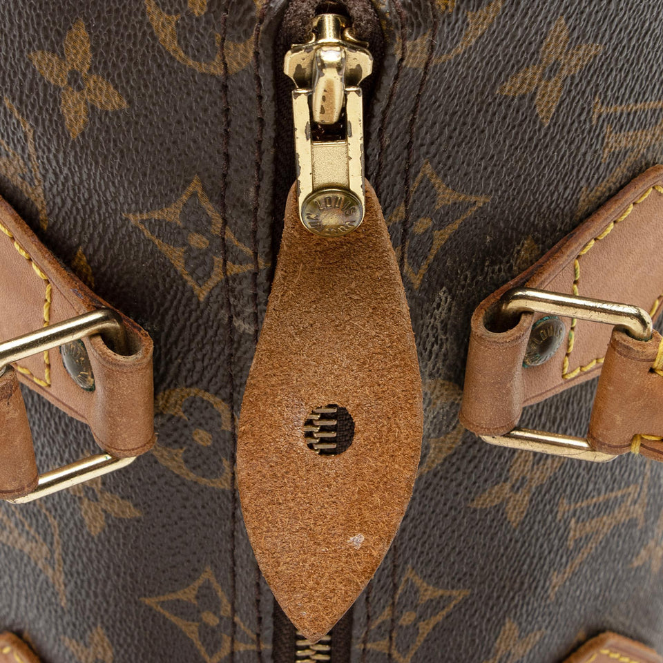Louis Vuitton Vintage Monogram Canvas Speedy 25 Satchel (SHF-Ywv9Hm)