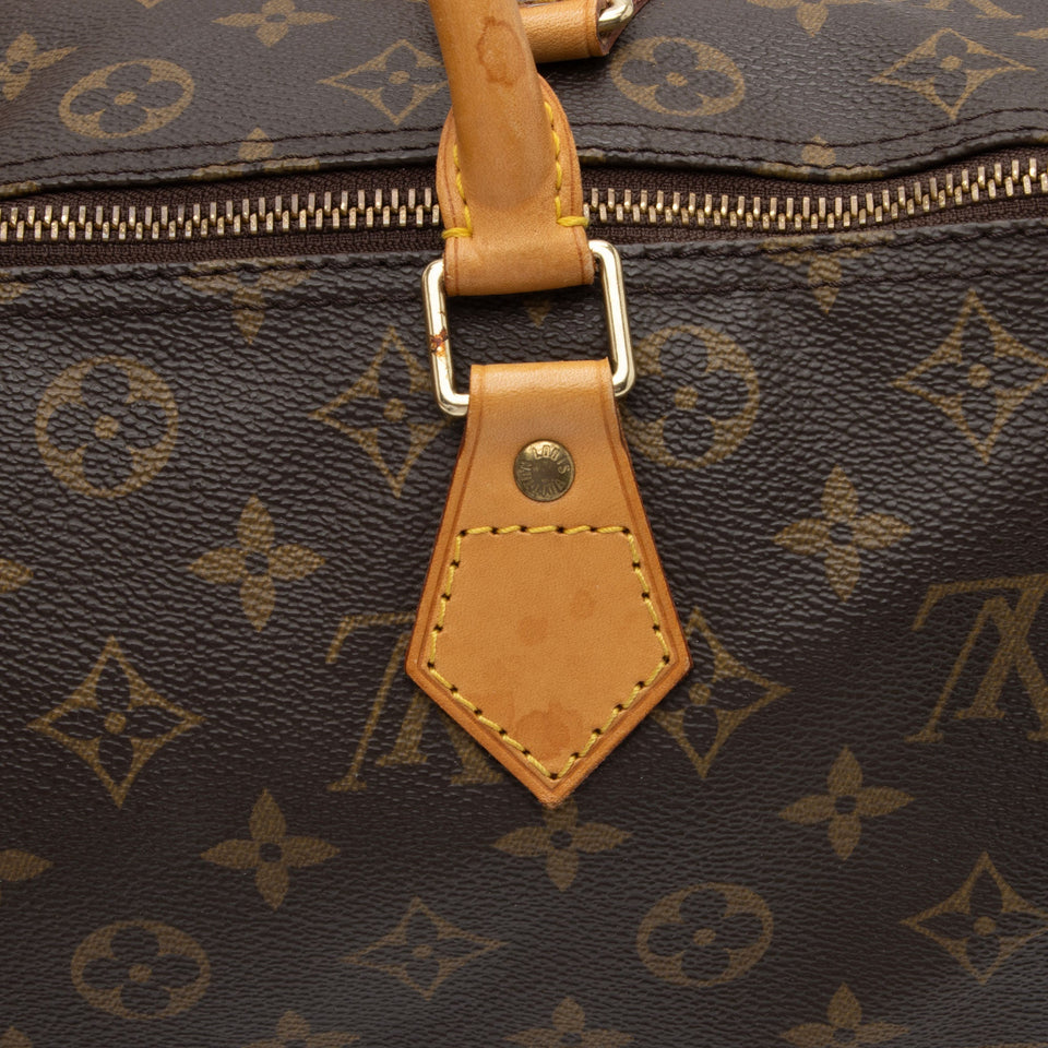 Louis Vuitton Vintage Monogram Canvas Speedy 30 Satchel - FINAL SALE (SHF-VUH7fs)