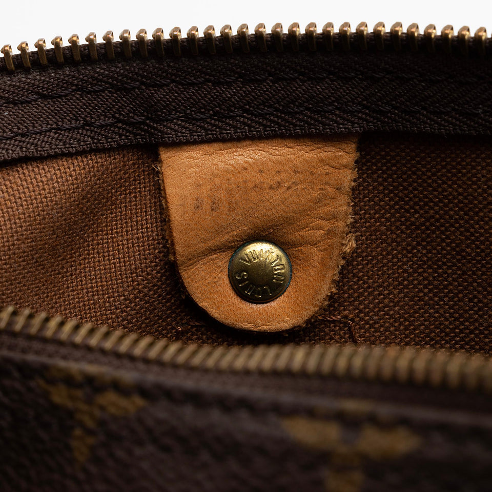 Louis Vuitton Vintage Monogram Canvas Speedy 30 Satchel (SHF-XzGN1T)