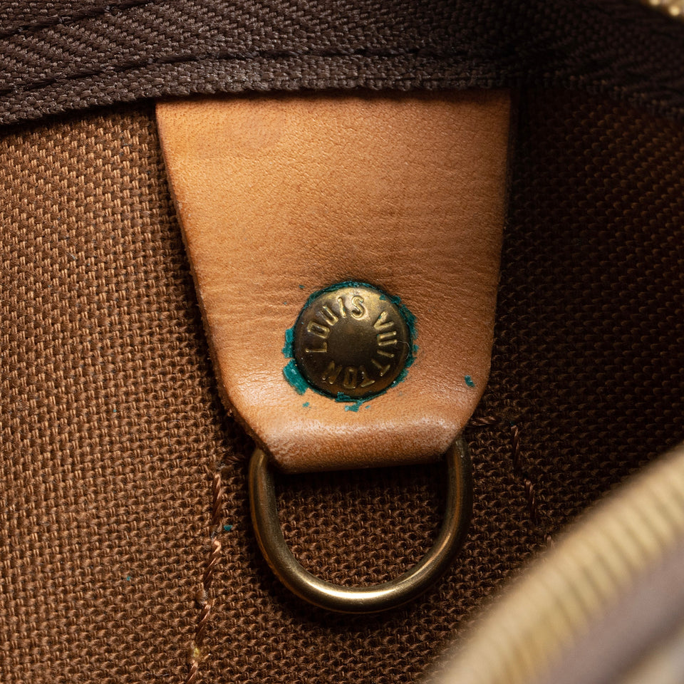 Louis Vuitton Vintage Monogram Canvas Speedy 30 Satchel (SHF-JYOyfJ)