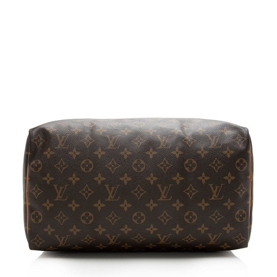 Louis Vuitton Monogram Canvas Speedy 35 Satchel (SHF-16728)