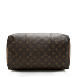 Louis Vuitton Monogram Canvas Speedy 35 Satchel (SHF-16728)