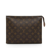 Louis Vuitton Vintage Monogram Canvas Toiletry Pouch 26 (SHF-MCLZys)