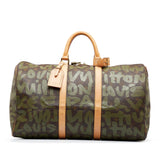 Louis Vuitton x Stephen Sprouse Monogram Graffiti Keepall 50 (SHG-ECmRuJ)