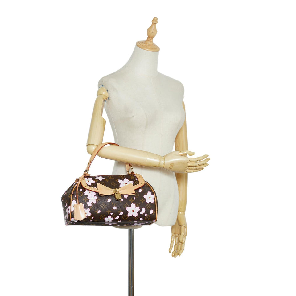 Louis Vuitton x Takashi Murakami Monogram Cherry Blossom Sac Retro (SHG-WvDjOJ)