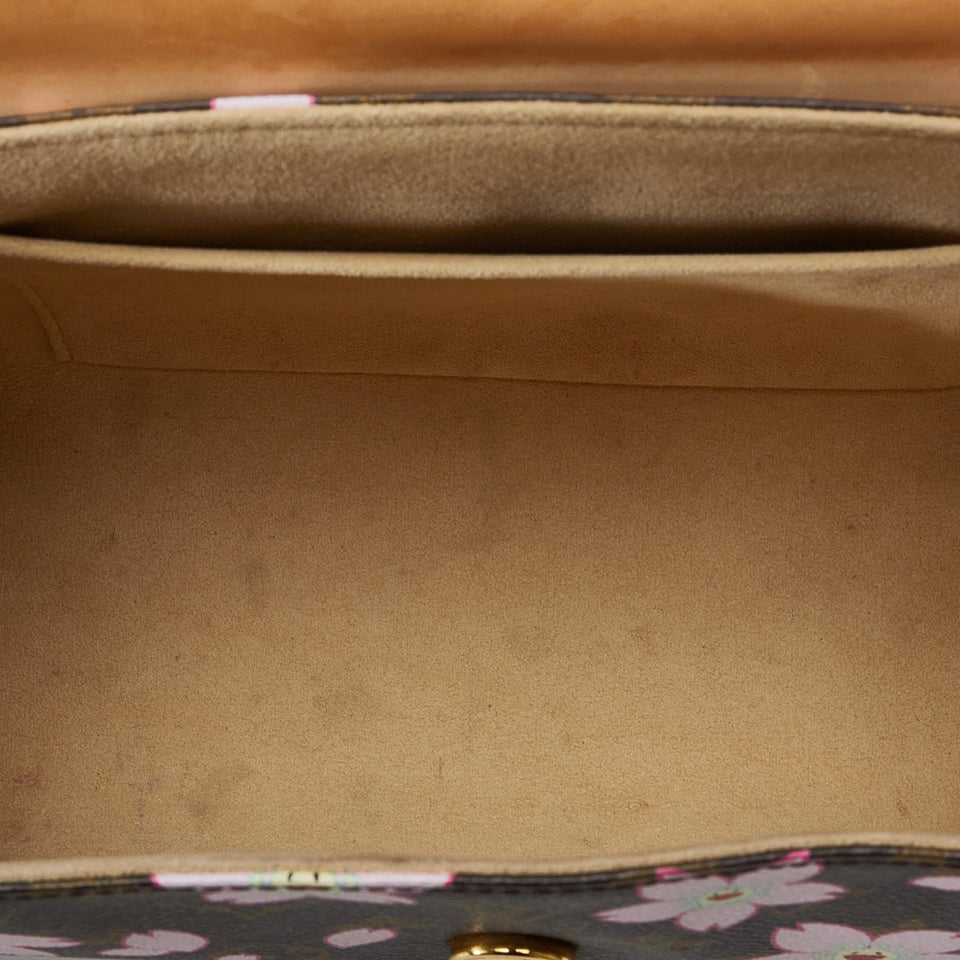Louis Vuitton x Takashi Murakami Monogram Cherry Blossom Sac Retro (SHG-dTVIxu)