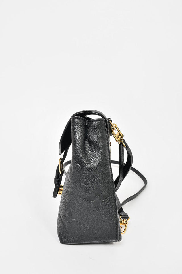 Louis Vuitton Black Empreinte Leather Tiny Backpack