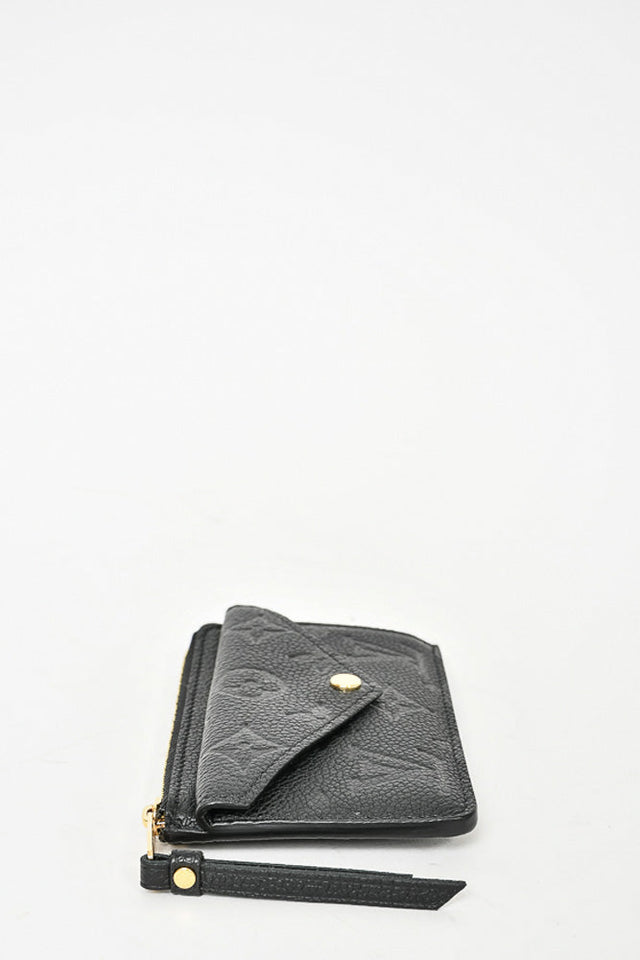 Louis Vuitton Black Empreinte Recto Verso Card Holder