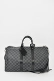 Louis Vuitton Damier Graphite Keepall 45 Bandouliere w/ Strap
