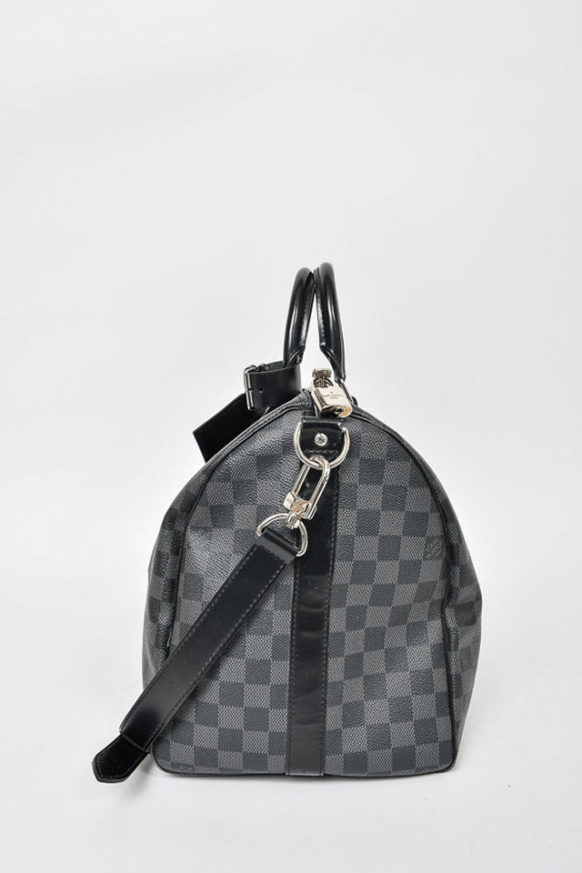Louis Vuitton Damier Graphite Keepall 45 Bandouliere w/ Strap