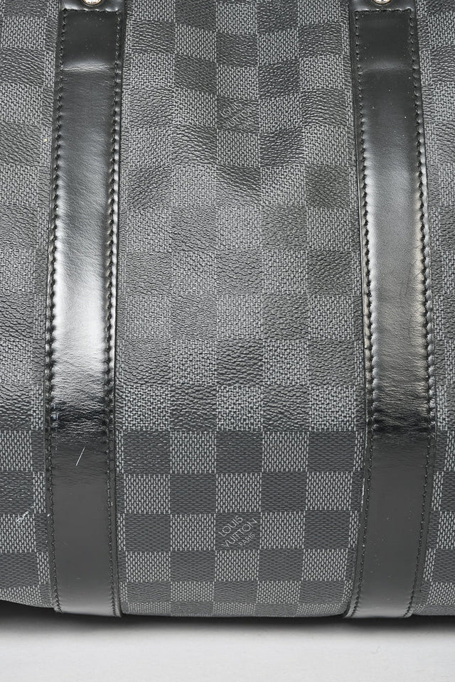 Louis Vuitton Damier Graphite Keepall 45 Bandouliere w/ Strap