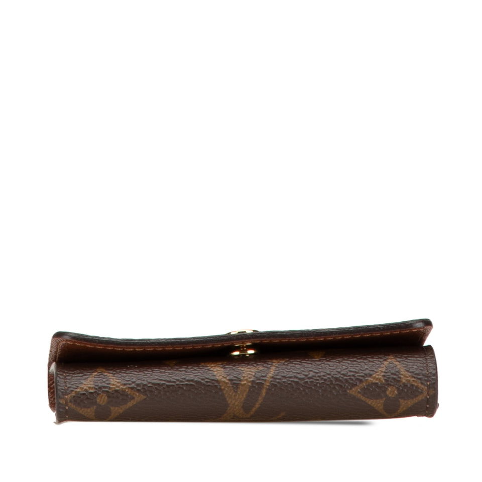 Brown Louis Vuitton Monogram 4 Key Holder