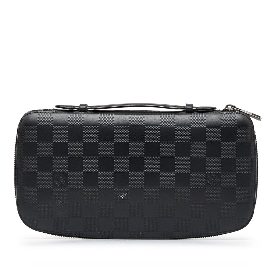 LOUIS VUITTON Damier Infini Atoll Organizer XL Long Wallets