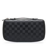 LOUIS VUITTON Damier Infini Atoll Organizer XL Long Wallets