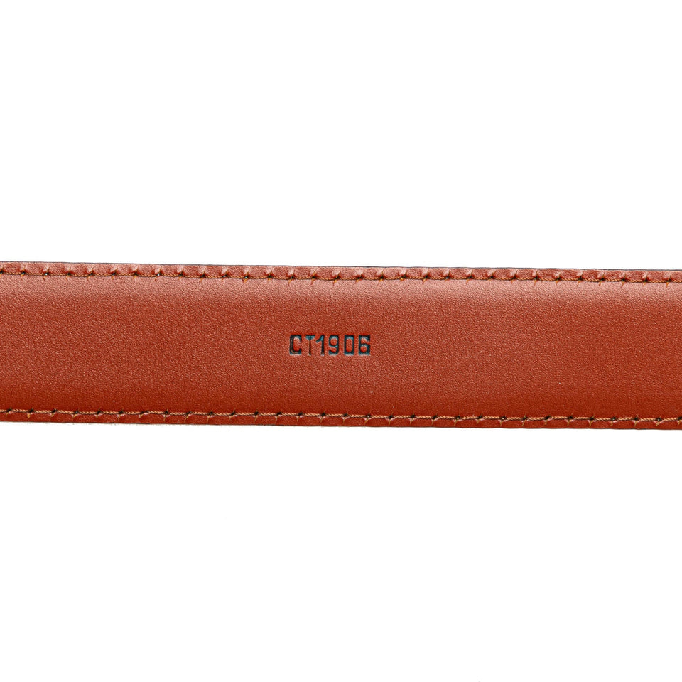 Brown Louis Vuitton Epi Ceinture Belt