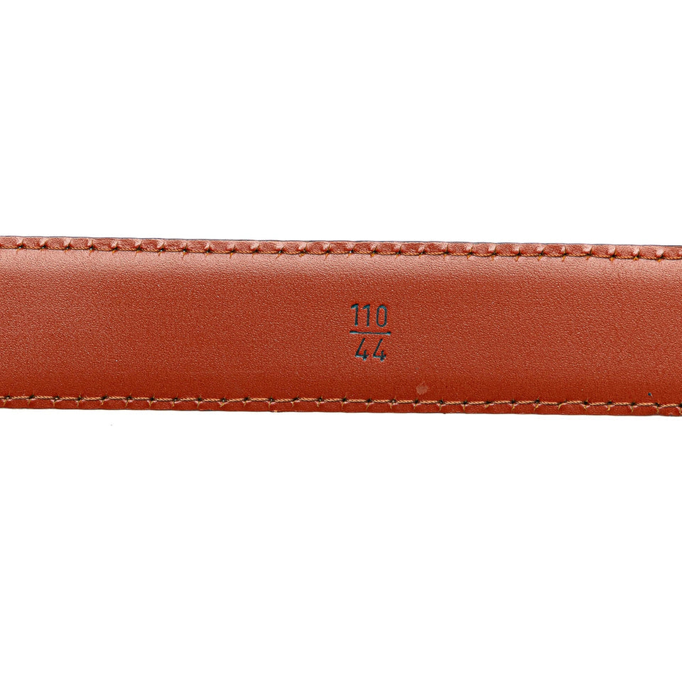 Brown Louis Vuitton Epi Ceinture Belt