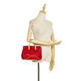 Louis Vuitton Reade PM Red Monogram Vernis