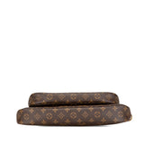 Brown Louis Vuitton Monogram Multi Pochette Accessoires Satchel