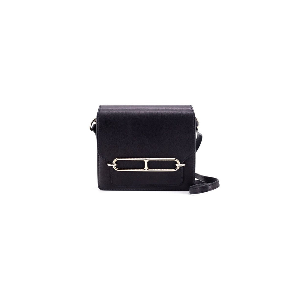 Hermes Roulis Mini 18 Noir - A Stamp