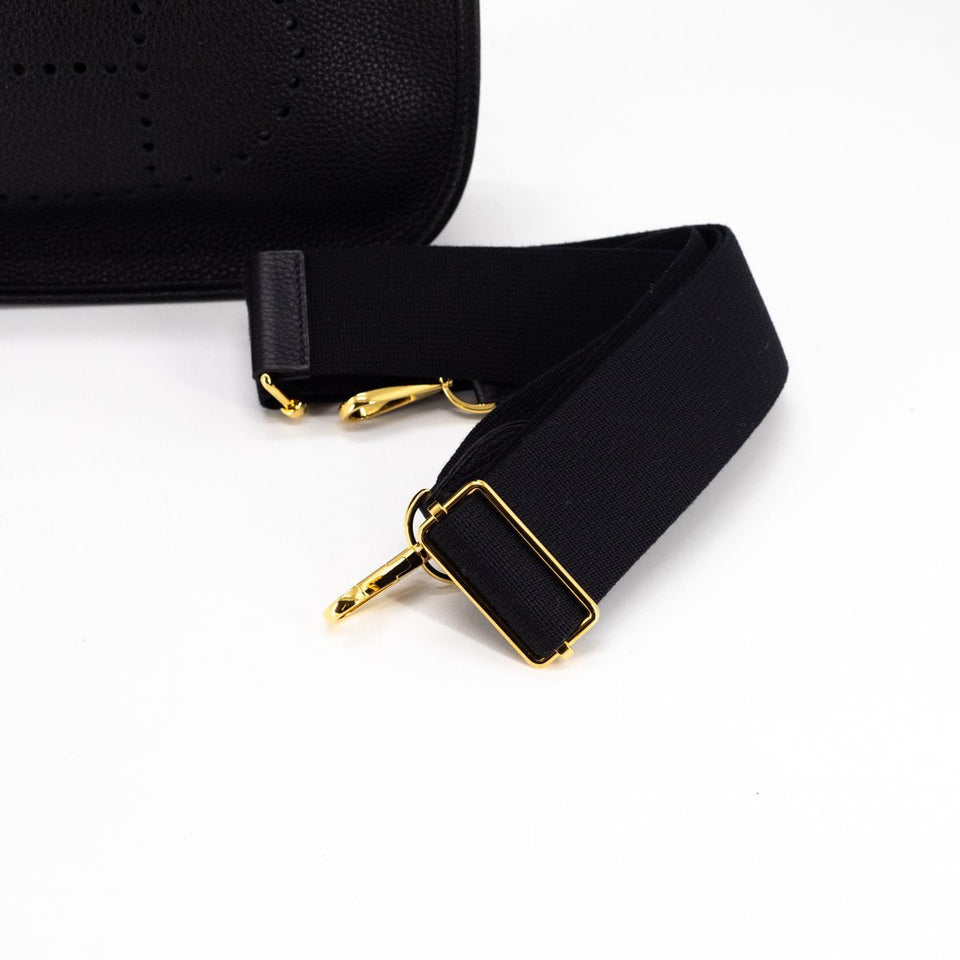 Hermes Evelyne III 29 Medium Noir - Y Stamp