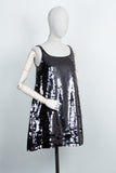PRADA Dress Sequin Black