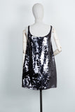 PRADA Dress Sequin Black