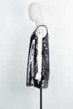 PRADA Dress Sequin Black