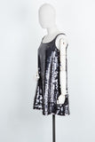 PRADA Dress Sequin Black