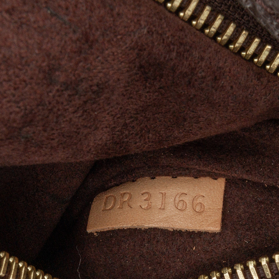 Brown Louis Vuitton Monogram Pochette Metis Satchel