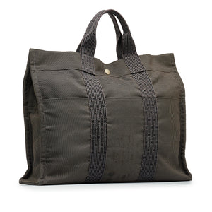 Gray Hermes Herline MM Tote Bag