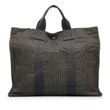 Gray Hermes Herline MM Tote Bag