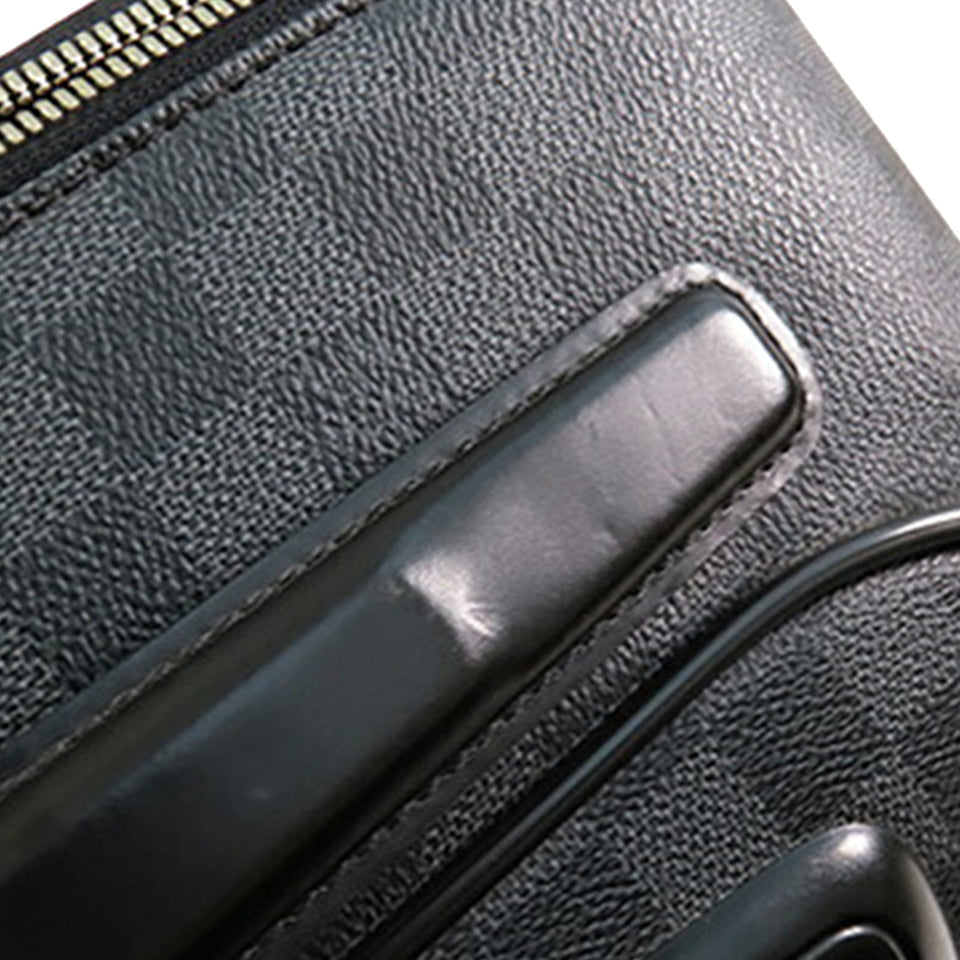 Black Louis Vuitton Damier Graphite Pegase 45 Travel Bag