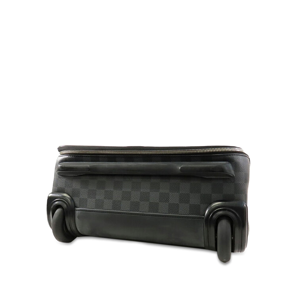 Black Louis Vuitton Damier Graphite Pegase 45 Travel Bag