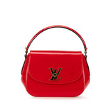 Red Louis Vuitton Monogram Vernis Pasadena Satchel