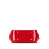 Red Louis Vuitton Monogram Vernis Pasadena Satchel
