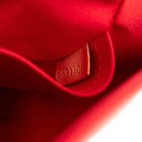 Red Louis Vuitton Monogram Vernis Pasadena Satchel