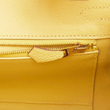 Hermes Birkin 25 Jaune Poussin Togo Gold Hardware