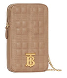 BURBERRY MINI LOLA QUILTED CROSSBODY POUCH
