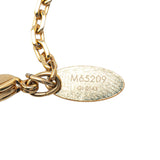 Gold Louis Vuitton Gold Plated Gamble Crystal Bracelet
