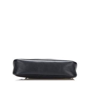 Gucci Web Baguette Black GG Denim Canvas