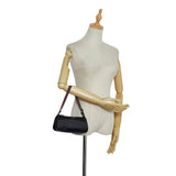 Gucci Web Baguette Black GG Denim Canvas