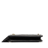 Chanel Shoulder Bag Black Lambskin Gold