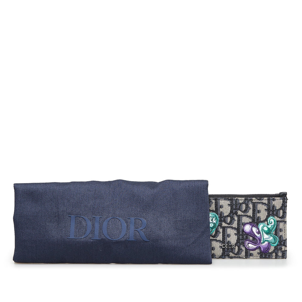 DIOR x Kenny Scharf Oblique Coin Card Holder