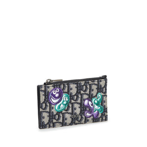 DIOR x Kenny Scharf Oblique Coin Card Holder