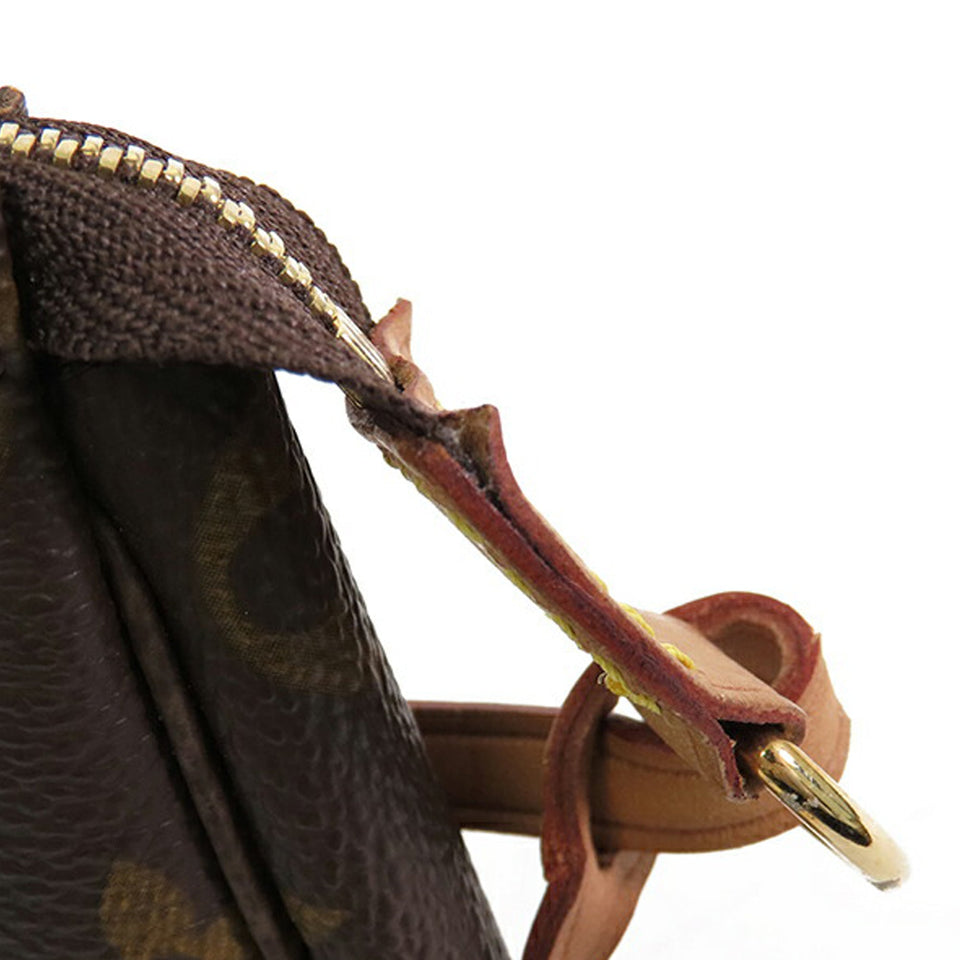 Brown Louis Vuitton Monogram Pochette Accessoires Shoulder Bag