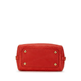 Red Louis Vuitton Monogram Empreinte Speedy Bandouliere 25 Satchel