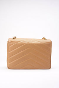 Chanel Jumbo Classic Flap Bag in Caviar Beige Leather
